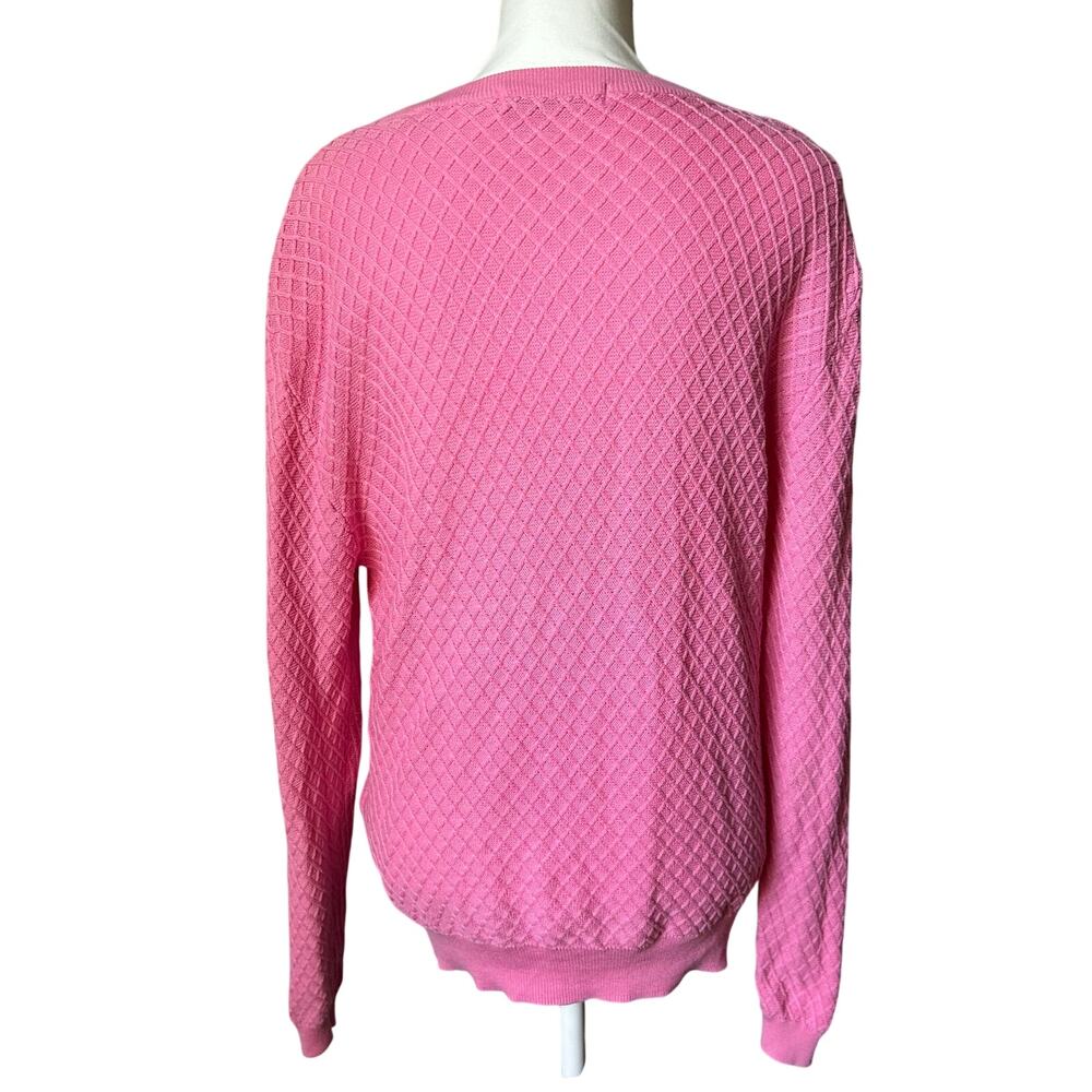 Magnolia Lane Augusta Masters Tournament Pink Oversized Sweater XL - Picture 3 of 6